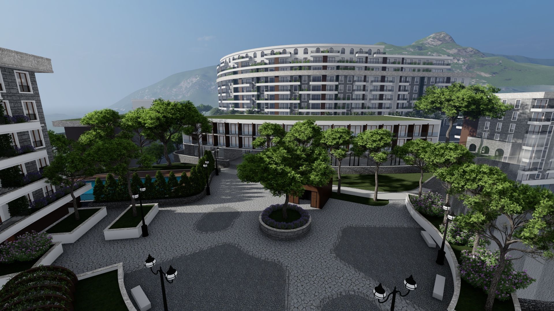 Moderan studio apartman 28,25 m² u novom luksuznom kompleksu – Bečići - Amfora Real Estate