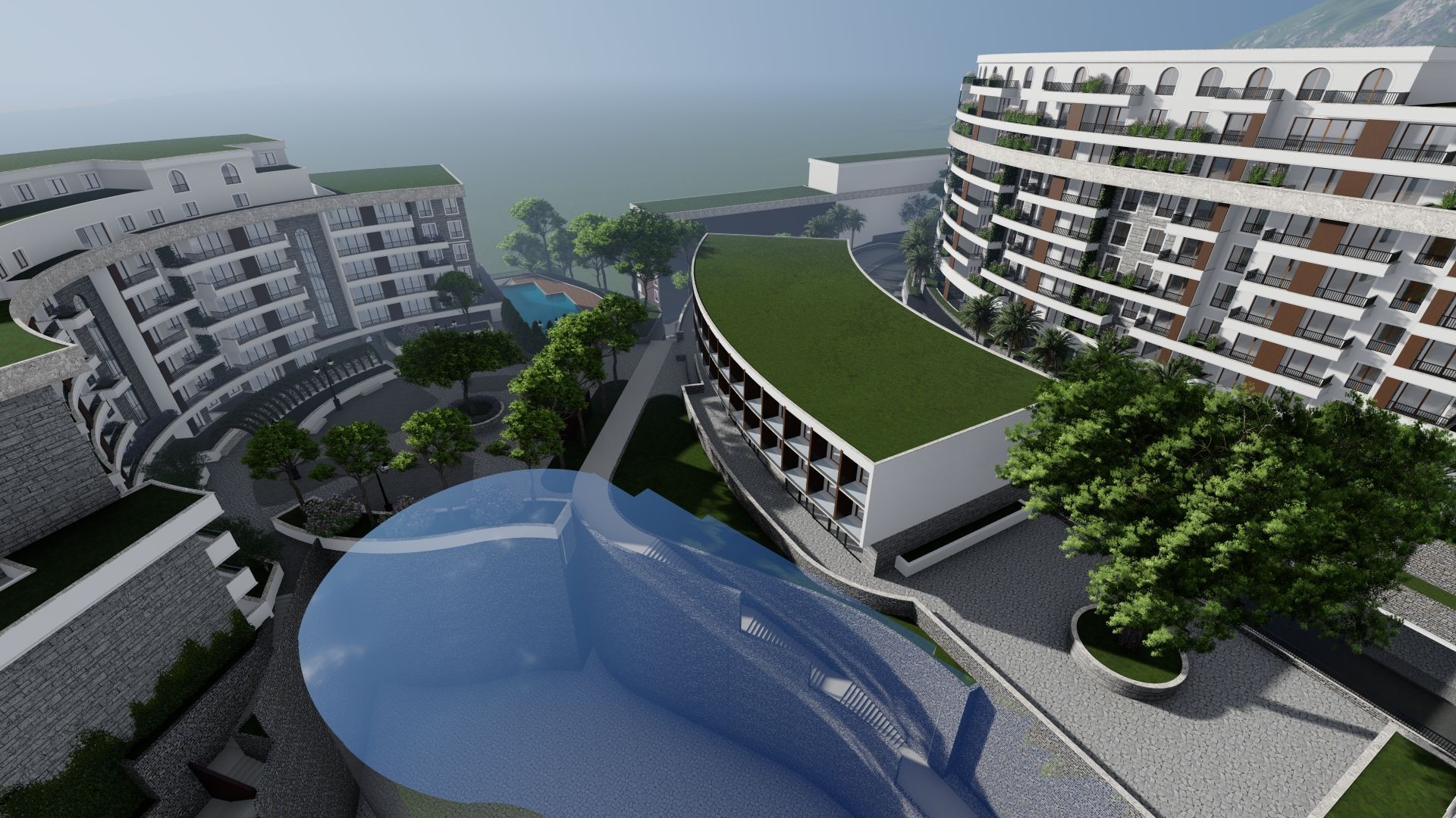 Moderan studio apartman 28,25 m² u novom luksuznom kompleksu – Bečići - Amfora Real Estate