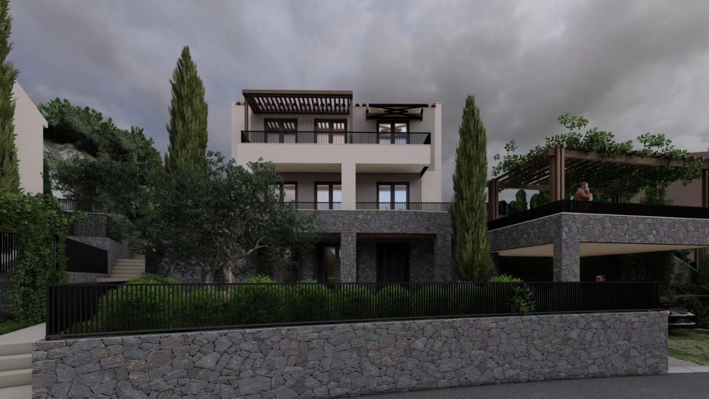 Luksuzna kamena vila 195m2 sa bazenom ,Budva– Markovići | NOVOGODIŠNJI POPUST 20% do kraja godine! - Amfora Real Estate