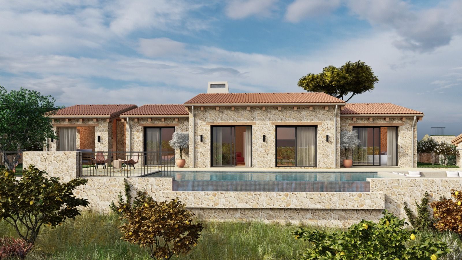 Luksuzna kamena vila 195m2 sa bazenom ,Budva– Markovići | NOVOGODIŠNJI POPUST 20% do kraja godine! - Amfora Real Estate