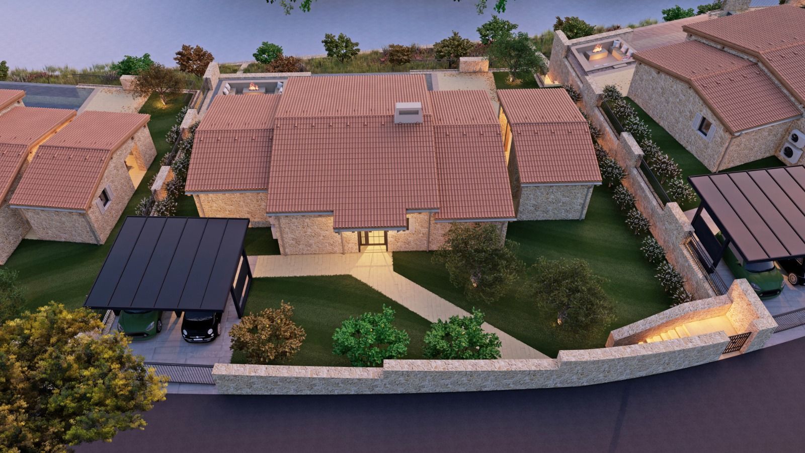 Luksuzna kamena vila 195m2 sa bazenom ,Budva– Markovići | NOVOGODIŠNJI POPUST 20% do kraja godine! - Amfora Real Estate