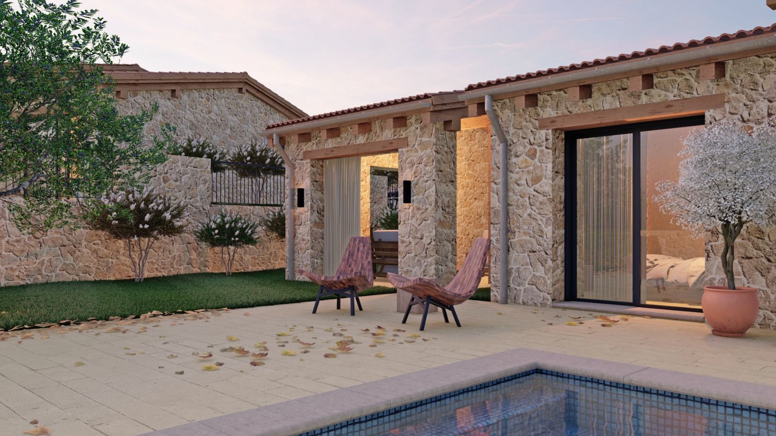 Luksuzna kamena vila 195m2 sa bazenom ,Budva– Markovići | NOVOGODIŠNJI POPUST 20% do kraja godine! - Amfora Real Estate