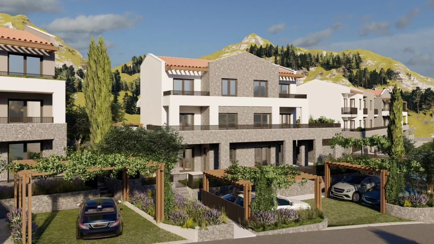 Luksuzan trosoban apartman 108.5m2 u ekskluzivnom kompleksu u izgradnji, Markovići – Budva - Amfora Real Estate