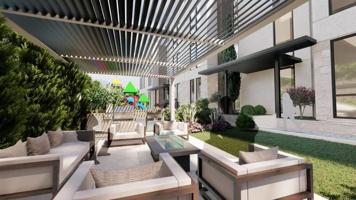 Studio apartman 31.79m2 u novom stambenom kompleksu sa bazenom-Kumbor,Herceg Novi - Amfora Real Estate