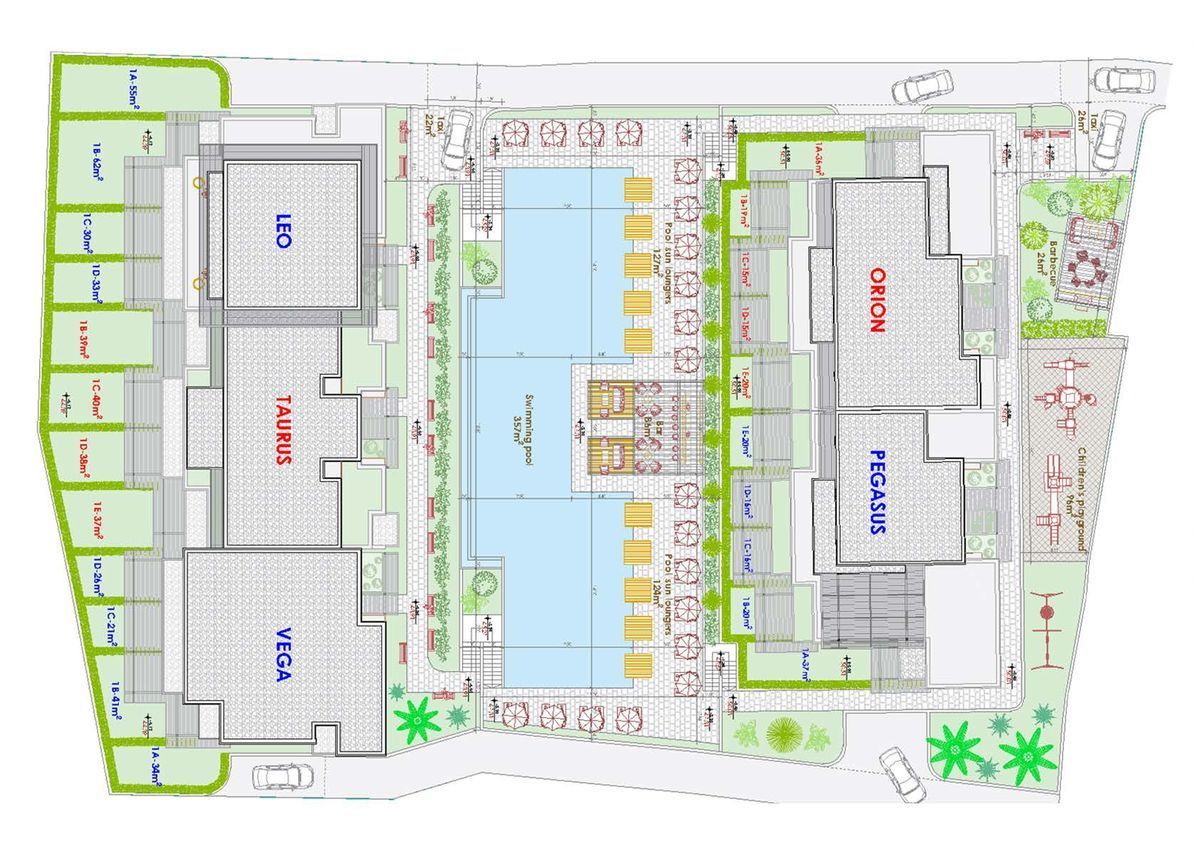 Studio apartman 31.79m2 u novom stambenom kompleksu sa bazenom-Kumbor,Herceg Novi - Amfora Real Estate
