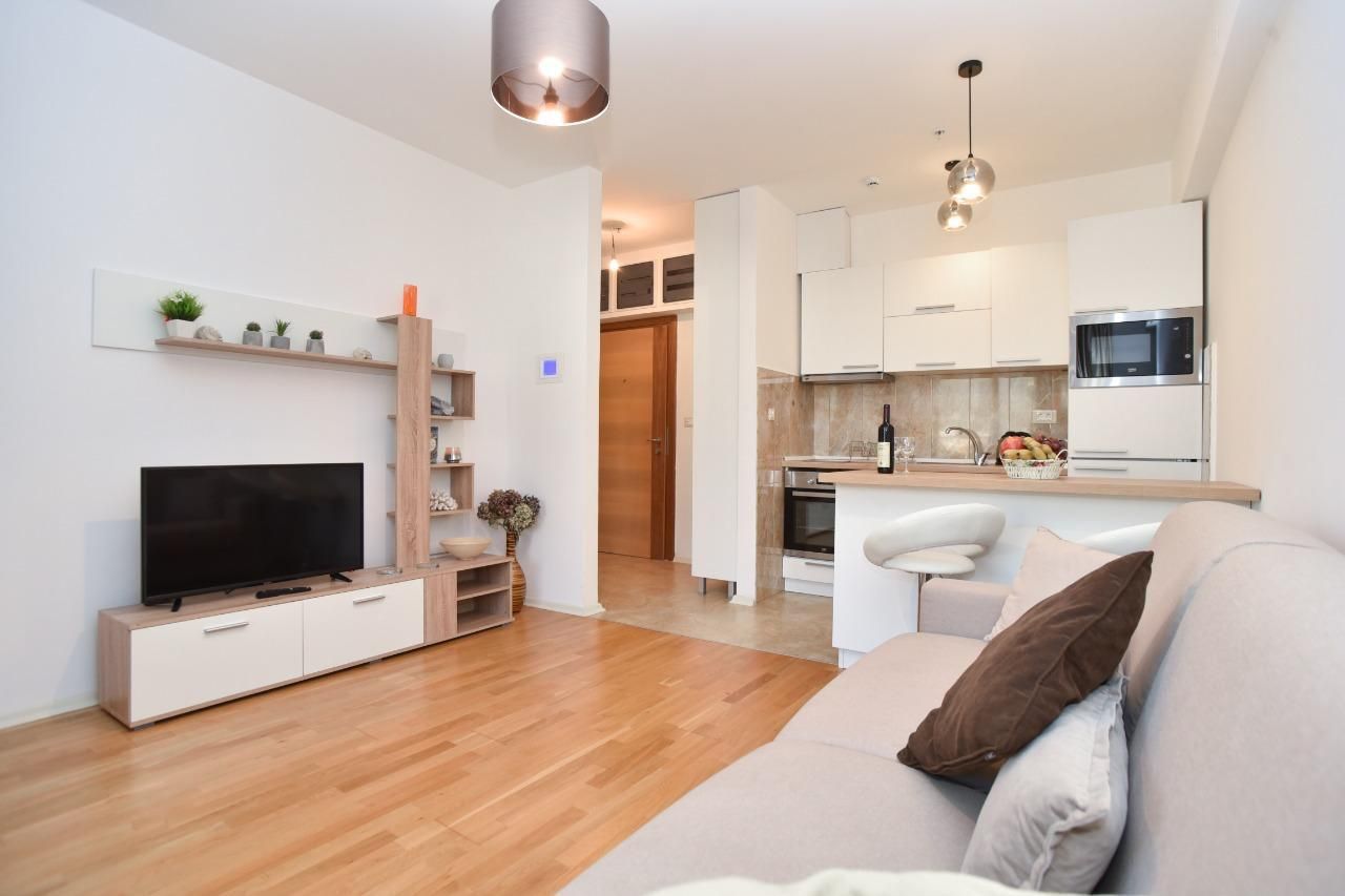 Luksuzan jednosoban stan 44 m² sa panoramskim pogledom na more – Harmonia, Zavala - Amfora Real Estate