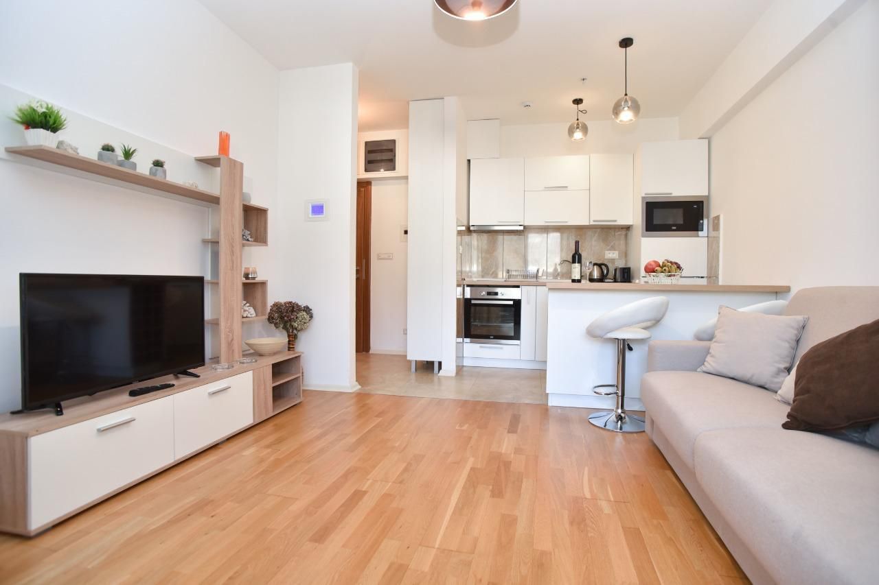 Luksuzan jednosoban stan 44 m² sa panoramskim pogledom na more – Harmonia, Zavala - Amfora Real Estate