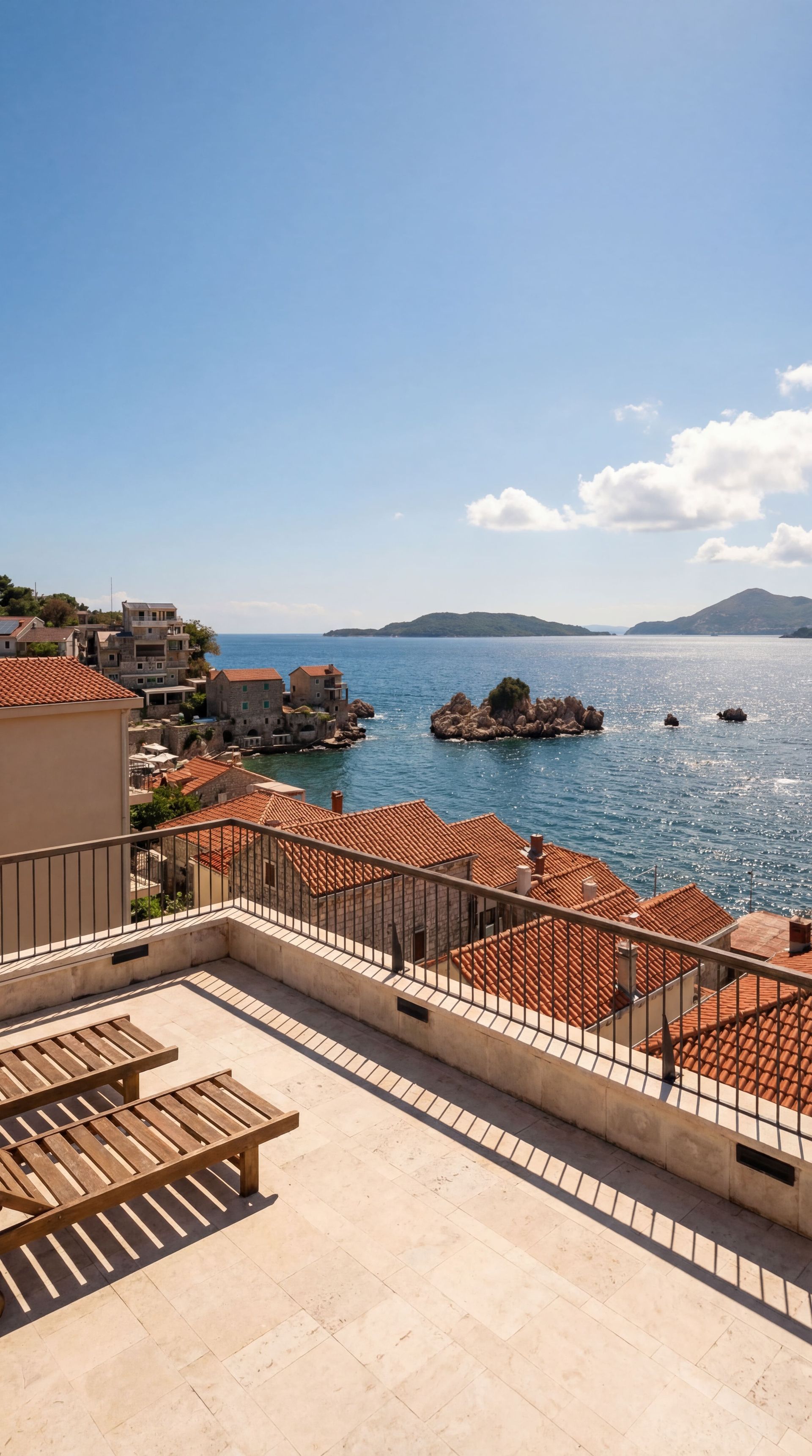 Ekskluzivan mini-hotel na drugoj liniji od mora u Pržnu – kompletno opremljen, sa 10 apartmana i penthausom - Amfora Real Estate