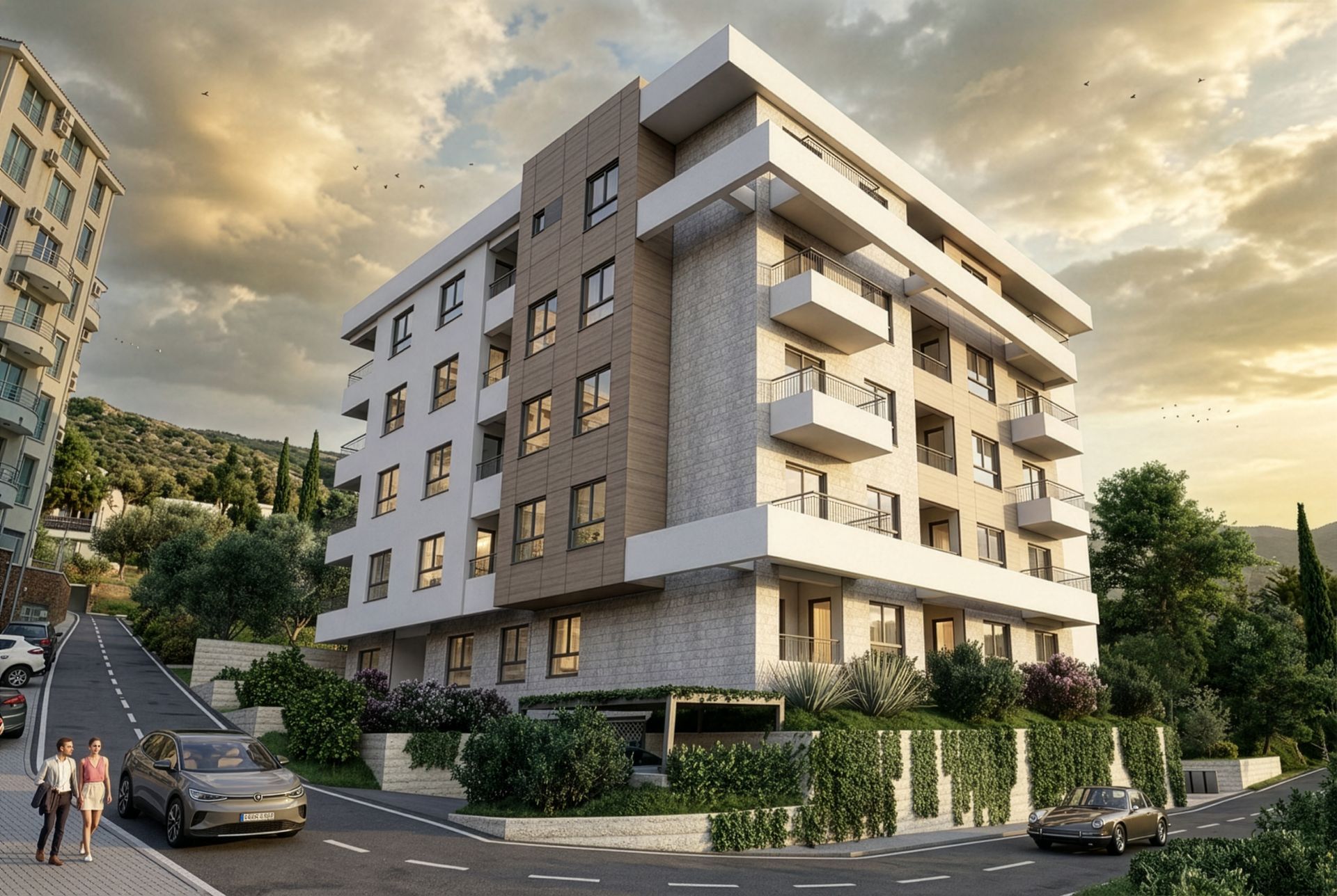 Prodaja dvosobnog stana 61,46m² u luksuznom kompleksu u izgradnji na atraktivnoj lokaciji – Bečići (Bez 3% Poreza) - Amfora Real Estate