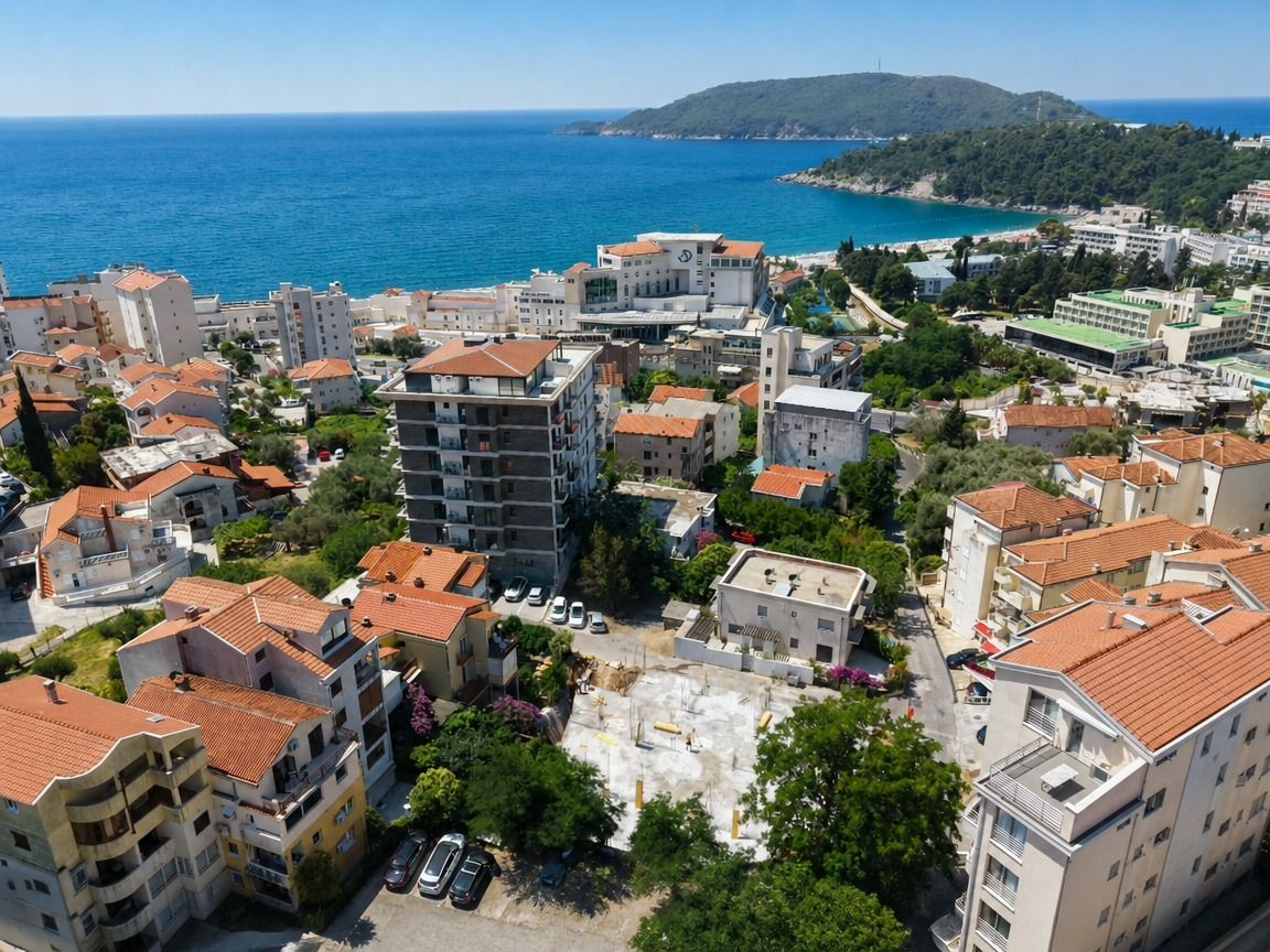 Prodaja jednosobnog stana 47m² u luksuznom kompleksu u izgradnji na atraktivnoj lokaciji – Bečići (Bez 3% Poreza) - Amfora Real Estate