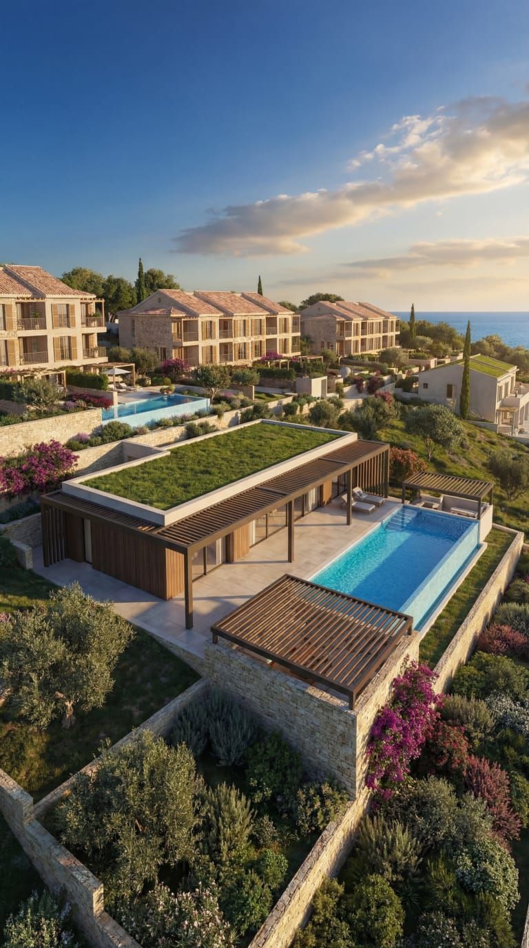 Ekskluzivna vila u izgradnji sa pogledom na more – Reževići, Budva - Amfora Real Estate