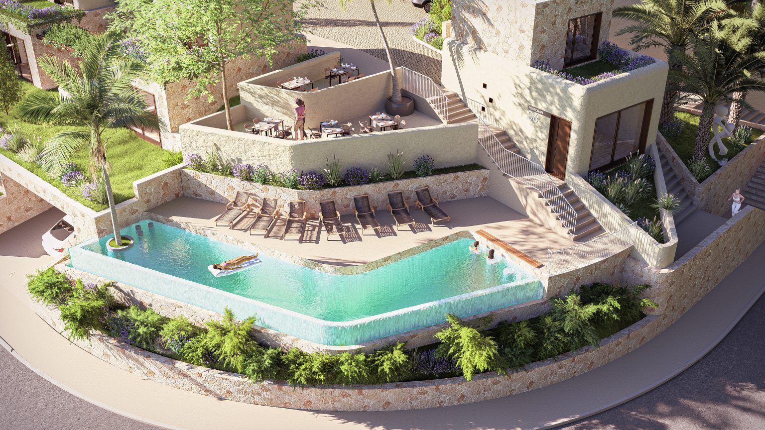 Na prodaju garsonjera 27.36m2 u luksuznom kompleksu Aura Vittalis – Lastva Grbaljska, Budva - Amfora Real Estate