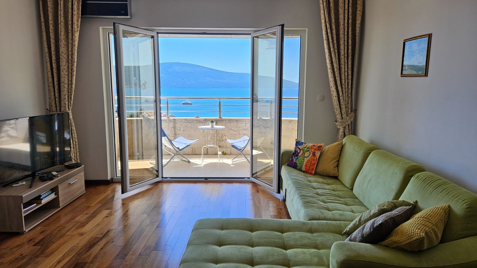 Dvosoban stan sa panoramskim pogledom na more i 2 velike terase – Donja Lastva, Tivat – 90m² - Amfora Real Estate