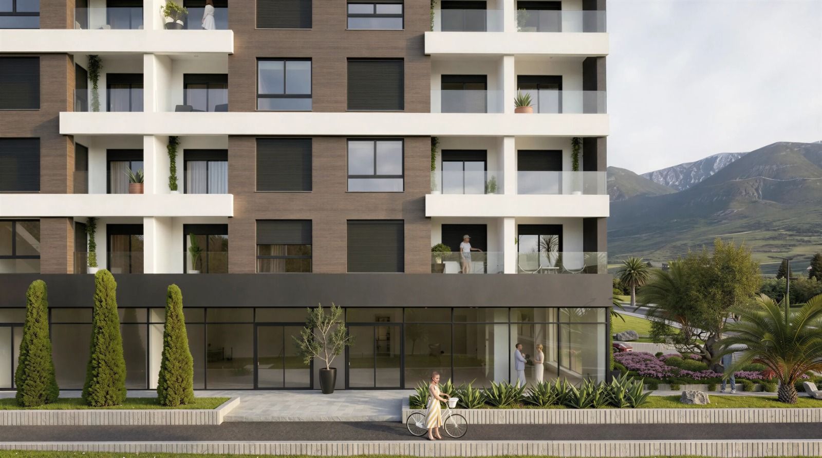 Prodaja jednosobnog stana 47m2 u novom kompleksu u izgradnji blizu mora – Ilino,Bar - Amfora Real Estate