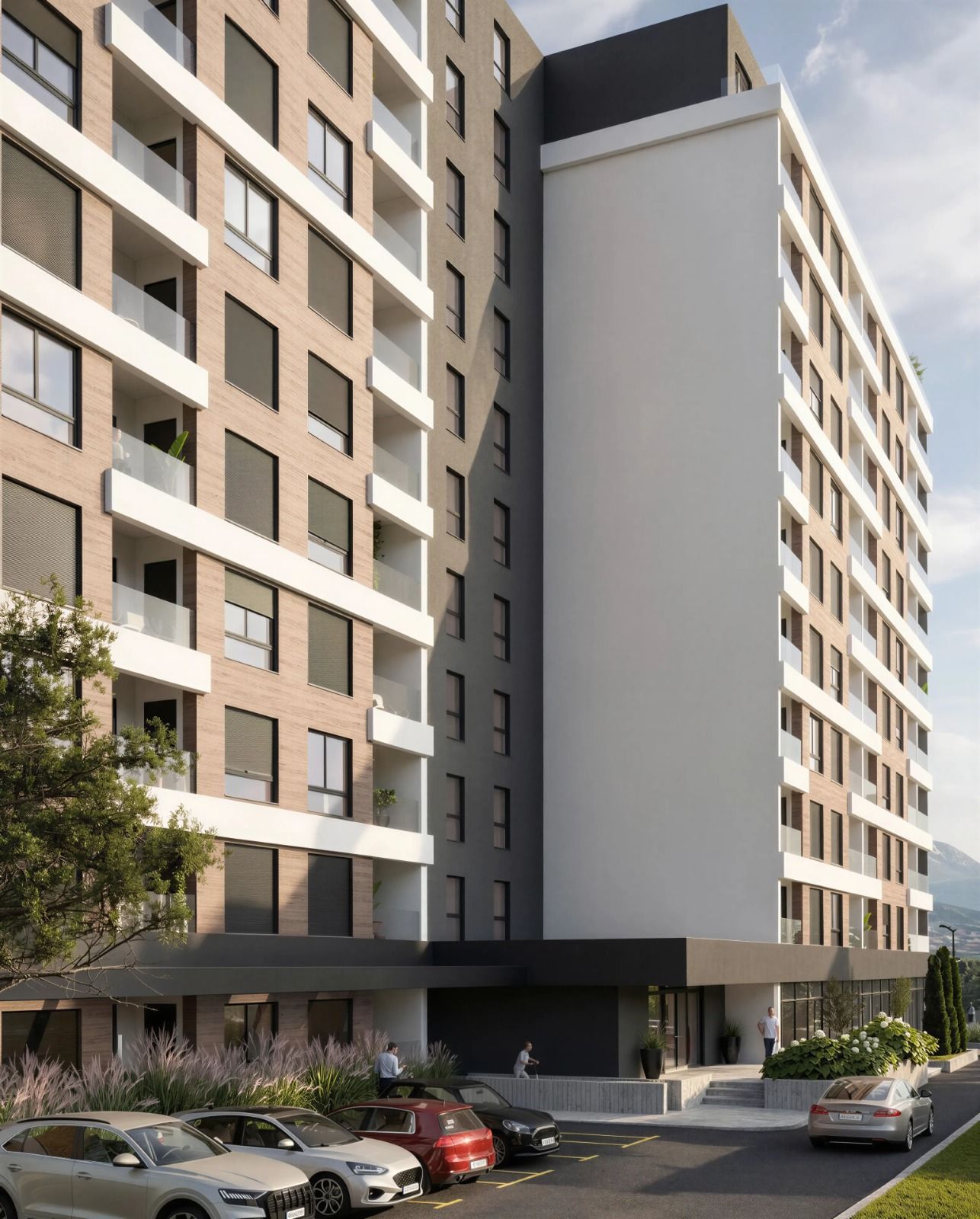 Prodaja jednosobnog stana 47m2 u novom kompleksu u izgradnji blizu mora – Ilino,Bar - Amfora Real Estate