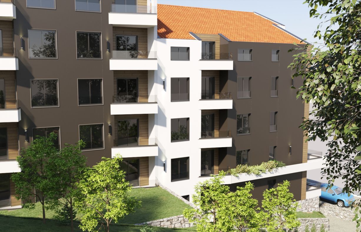 Jednosoban stan 46.83m2 u Novom Stambenom Kompleksu u izgradnji,Budva – Babin Do - Amfora Real Estate