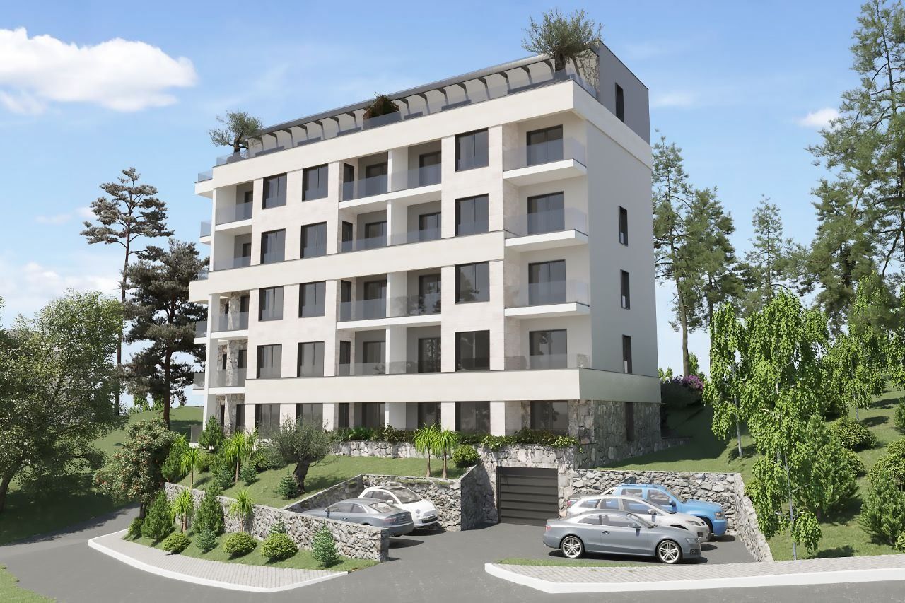 NOV JEDNOSOBAN STAN 46,06m² U NOVOM STAMBENOM KOMPLEKSU – DUBOVICA, BUDVA | MODERNI STANOVI SA BAZENOM I SPA CENTROM - Amfora Real Estate