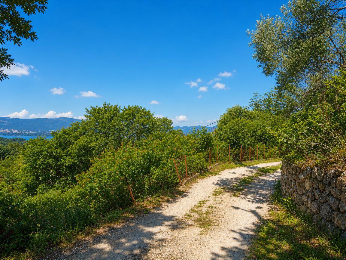 Urbanizovano zemljiste 1300m² sa pogledom na more – Kavač, Kotor - Amfora Real Estate