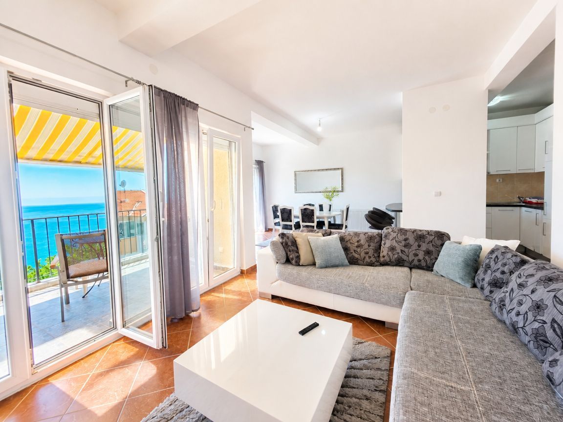 Dvosoban stan 109m² sa panoramskim pogledom na more – Seoce, Budva - Amfora Real Estate
