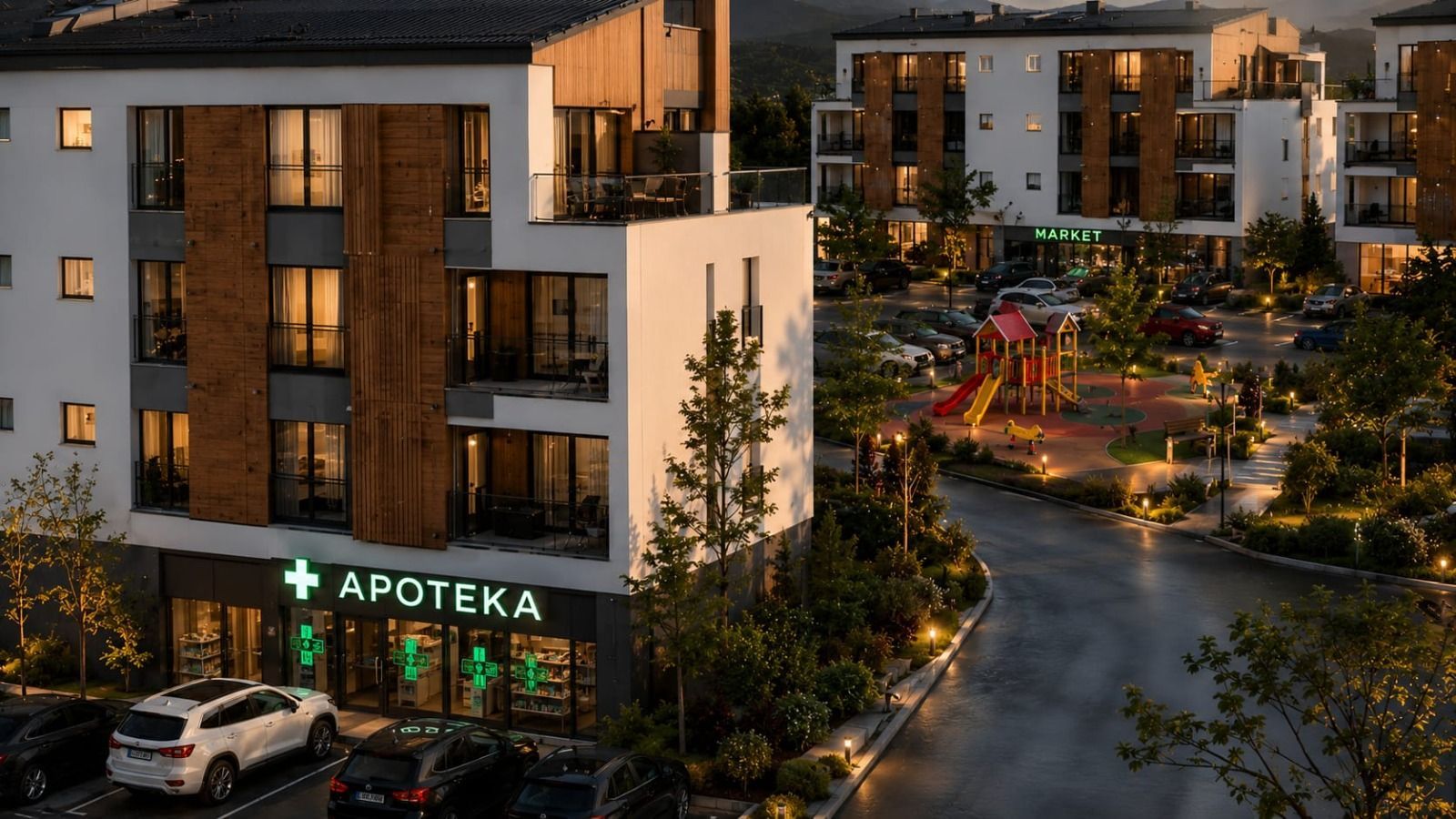 Prodaja jednosobnog stana 36.69m² u izgradnji u ekskluzivnom stambeno-turističkom kompleksu sa bazenom – Vrnjačka Banja, Srbija - Amfora Real Estate