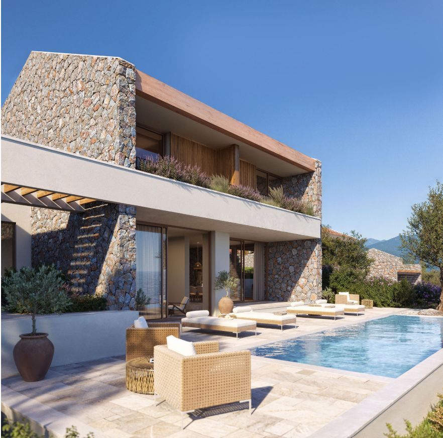 Luksuzna vila u ekskluzivnom naselju The Peaks – Golf Residences, Luštica Bay, sa panoramskim pogledom na Jadransko more i golf teren - Amfora Real Estate