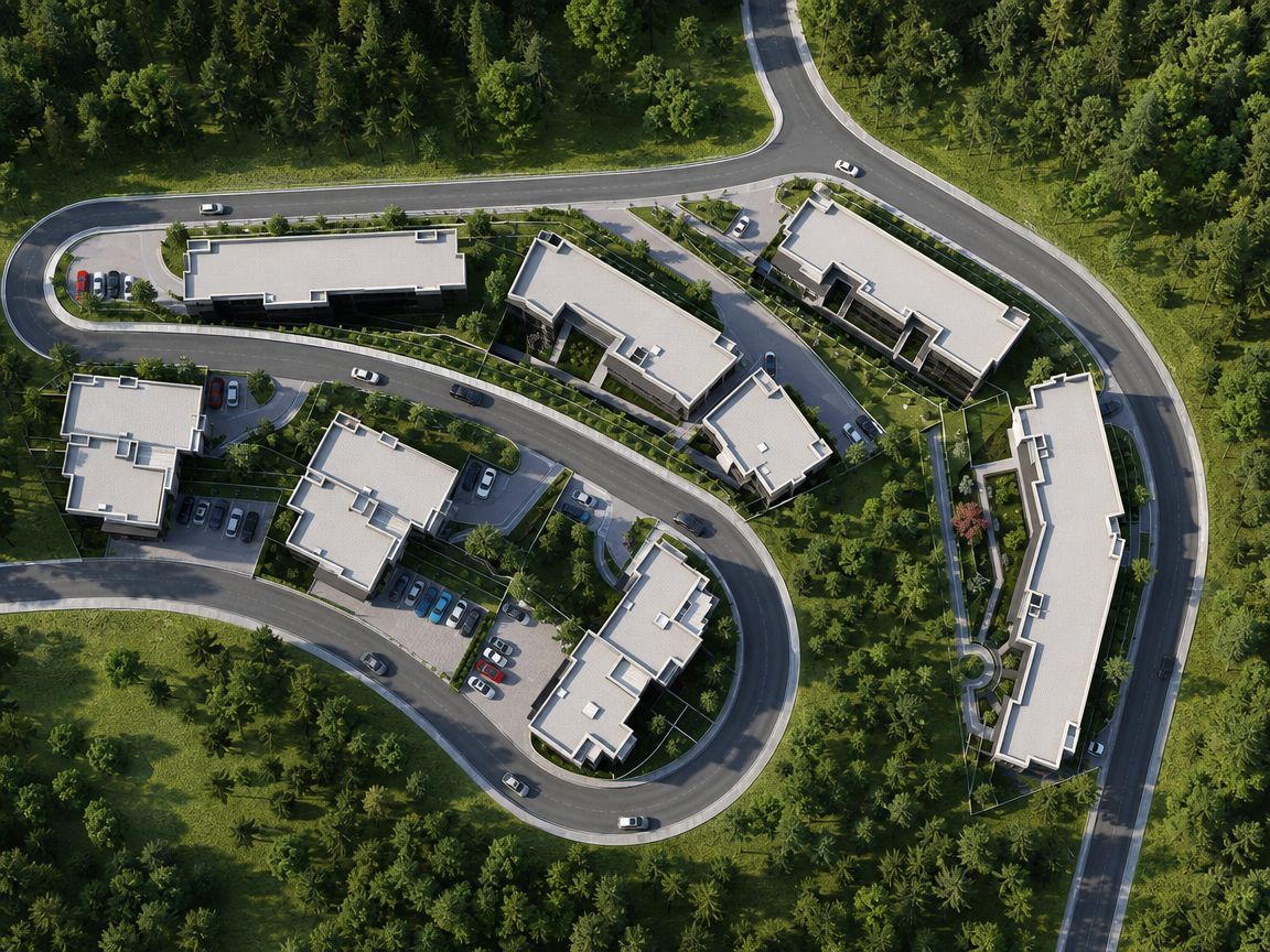 Dvosoban stan 71.02m² u novom kompleksu sa bazenom i pogledom na more – Dubovica, Budva | Bez plaćanja poreza 3% - Amfora Real Estate