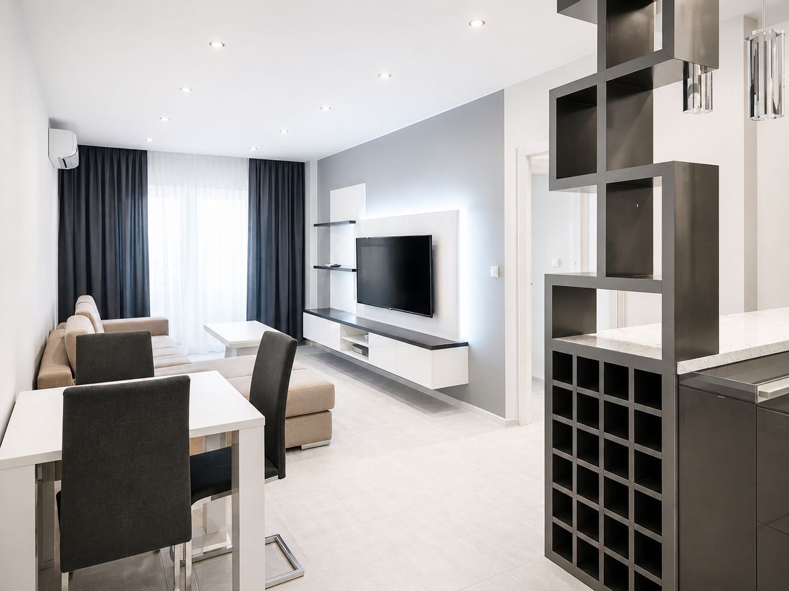Prodaja dvosobnog namestenog stana 55 m² – Maslina, Budva - Amfora Real Estate