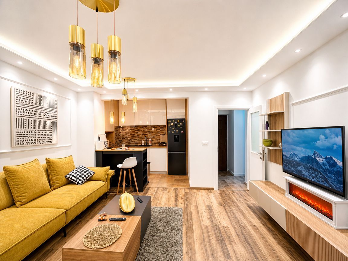 Prodaja renoviranog jednosobnog stana 60 m² sa privatnim parking mestom– Golubovina, Budva - Amfora Real Estate