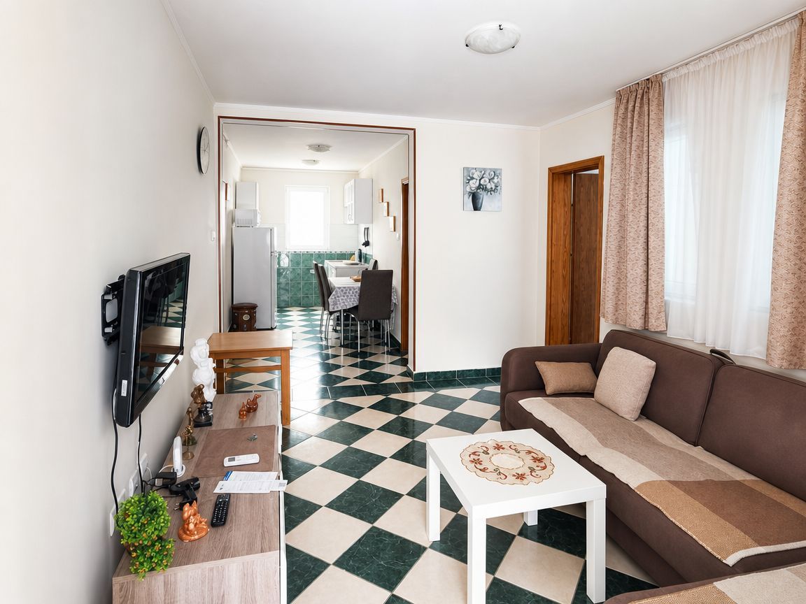Jednosoban stan 43 m² sa prostranom terasom – Rafailovići  (Izdavanje na duzi period) - Amfora Real Estate