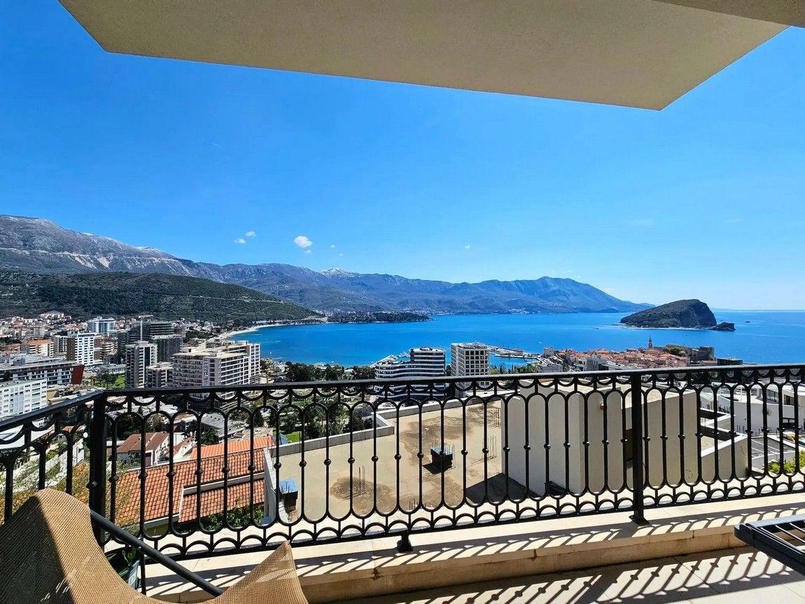 Prodaja dvosobnog stana 73 m² sa panoramskim pogledom na more – Komoševina, Budva - Amfora Real Estate