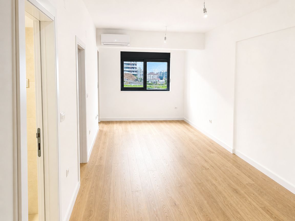 Prodaja Novog Jednosobnog stana 45m² sa pogledom na more i garaznim mestom -Becici - Amfora Real Estate