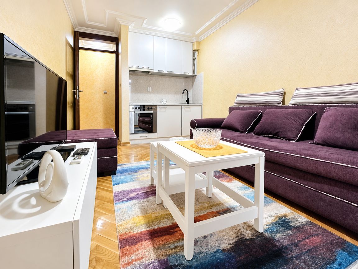 Jednosoban namesten stan 39 m² sa pogledom na more – Gospoština, Budva - Amfora Real Estate