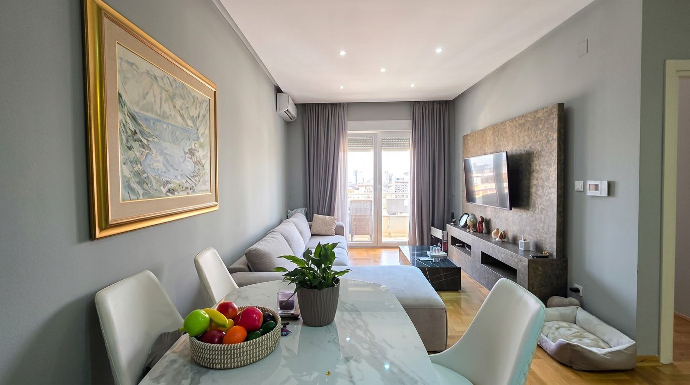 Prodaja luksuzno opremljenog jednosobnog stana 44 m² sa garaznim mestom– Budva - Amfora Real Estate