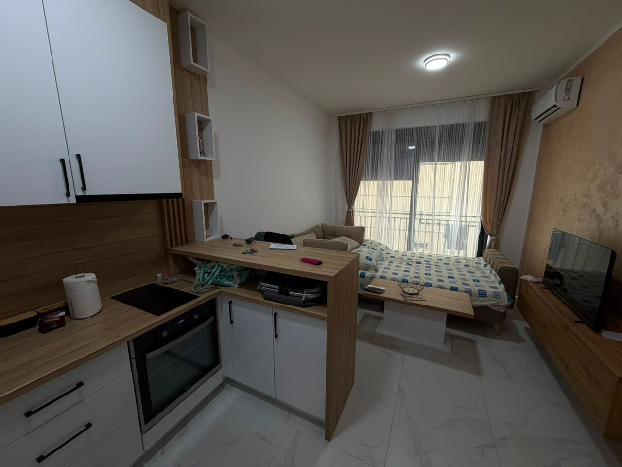 Moderno opremljen studio apartman 28m2-Becici (Izdavanje na period do 01.06.2027) - Amfora Real Estate