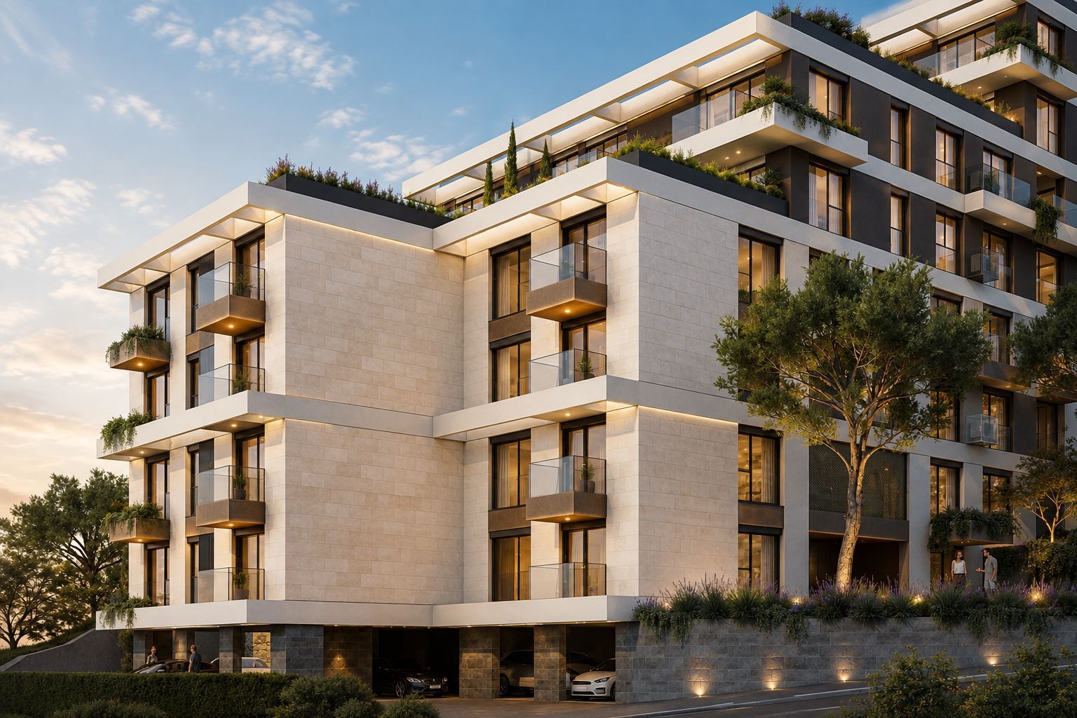 Prodaja dvosobnog stana 66.90m² u novom kompleksu u izgradnji – Petrovac, Budvanska rivijera | 150 m od mora - Amfora Real Estate
