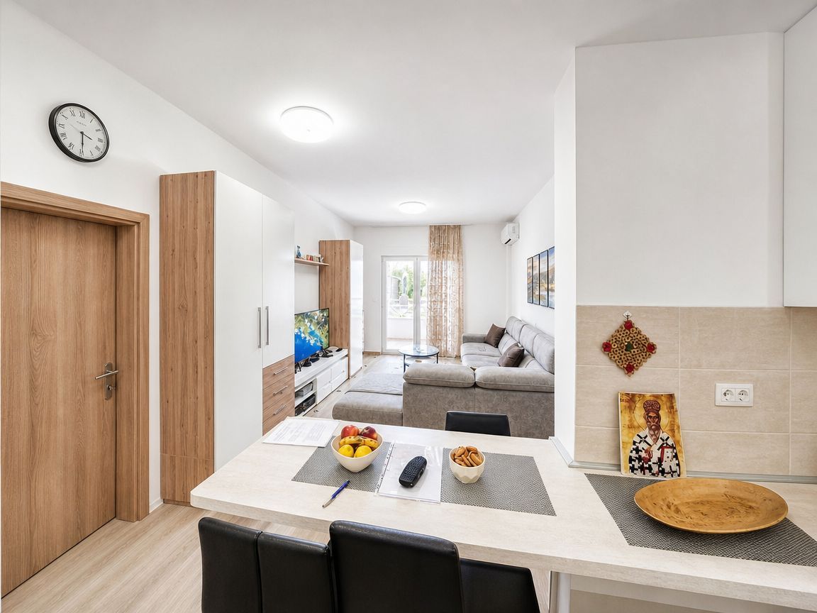 Prodaja garsonjere 32 m² sa privatnim parking mjestom – Maslinjak, Budva - Amfora Real Estate