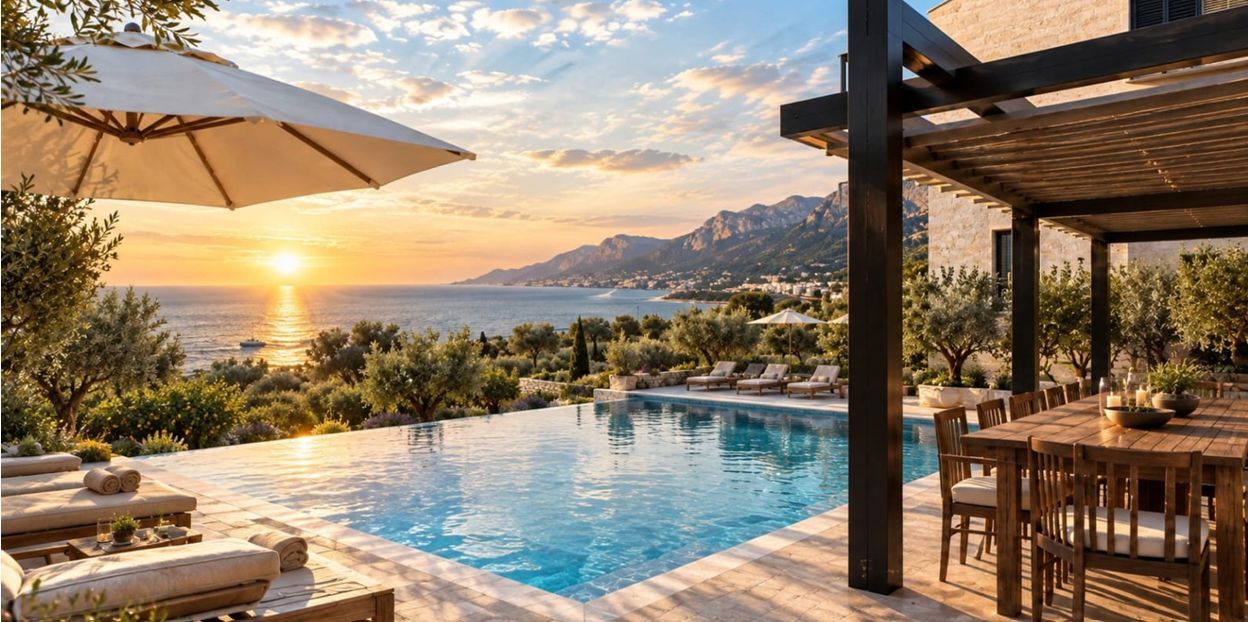 Prodaja luksuznog dupleks apartmana 67.81 m² – Reževići, Budva | Ekskluzivan kompleks, bazen, spa - Amfora Real Estate