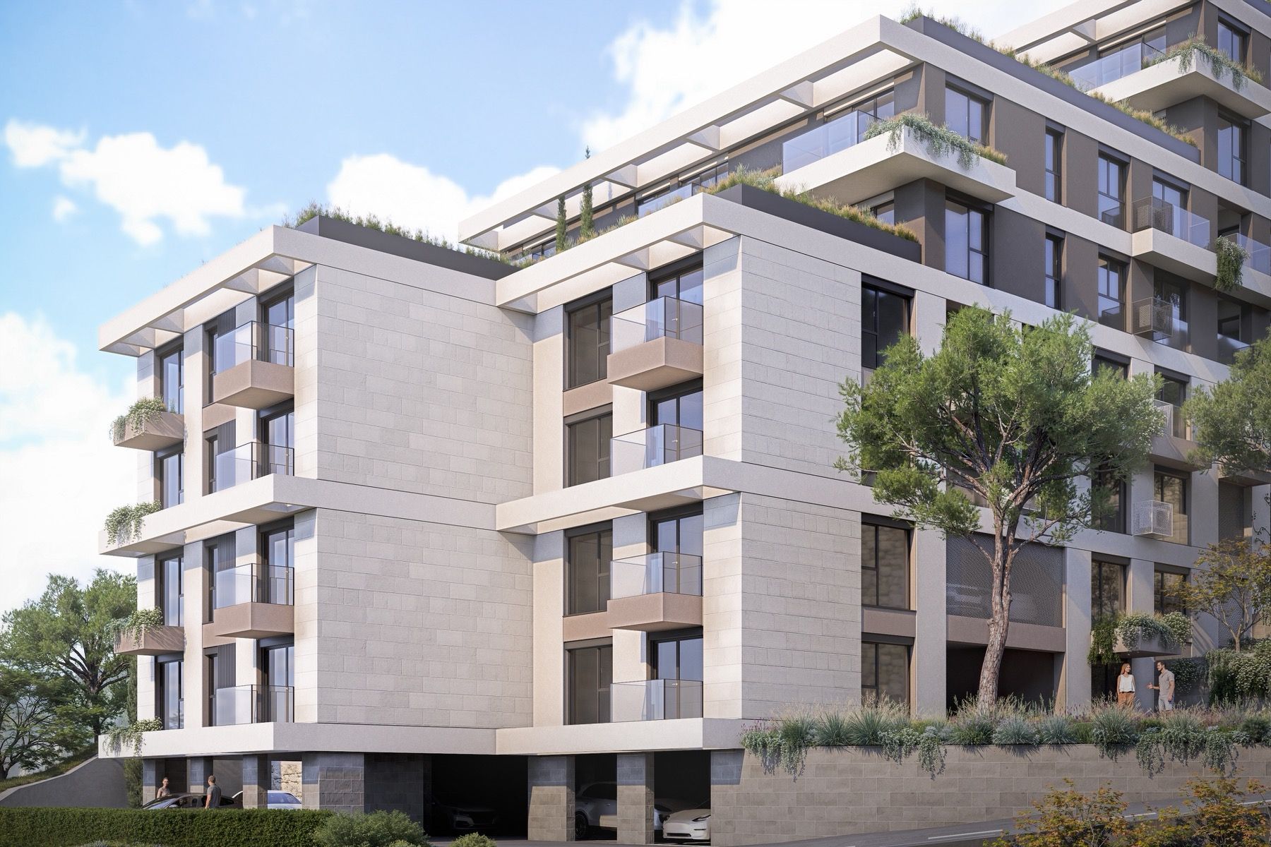 Prodaja jednosobnog stana 50.70m² u novom kompleksu u izgradnji – Petrovac, Budvanska rivijera | 150 m od mora - Amfora Real Estate