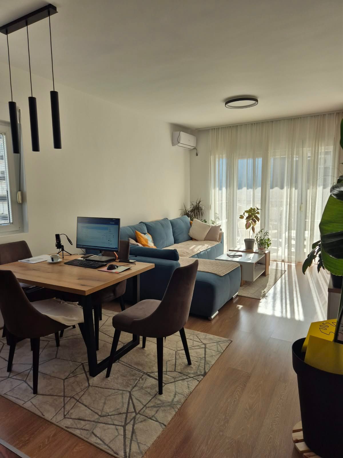 Jednosoban moderno opremljen stan 48m2 - Dubovica, Budva (dugoročni najam) - Amfora Real Estate