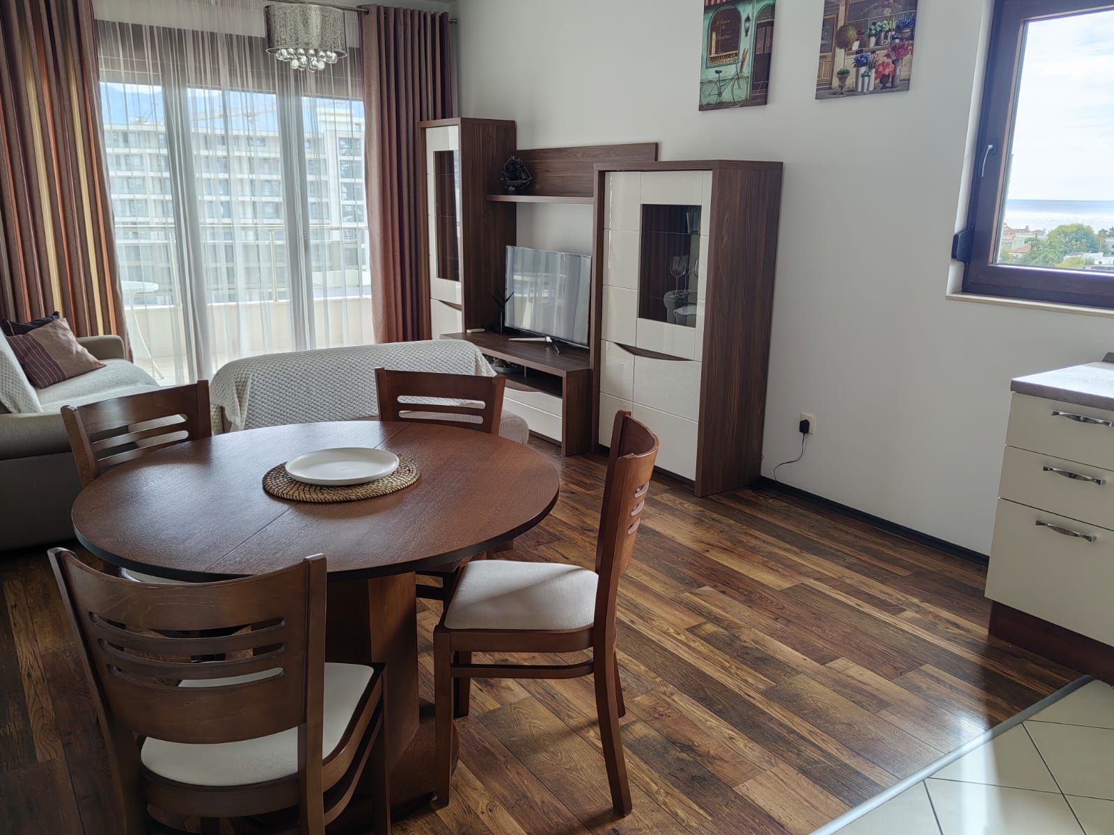 Jednosoban stan sa pogledom na more – Gospoština, Budva (Izdavanje na duži period) - Amfora Real Estate