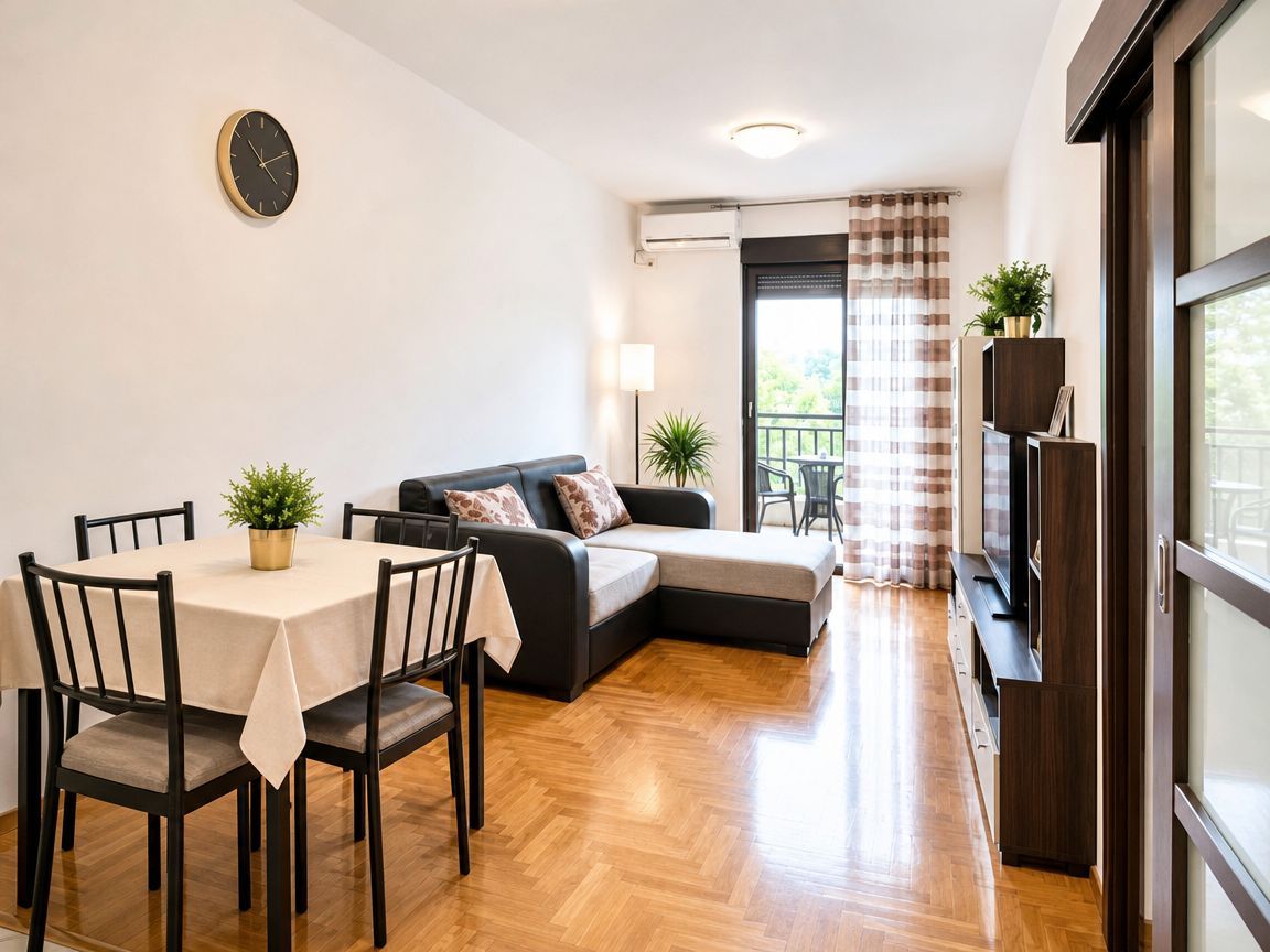 Prodaja nameštenog jednosobnog stana 42 m² u novoj zgradi – Lazi, Budva - Amfora Real Estate