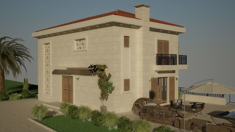 Urbanizovan plac 1200m2 ,sa započetom gradnjom dvije vile. Sveti Stefan, Budva. - Amfora Real Estate