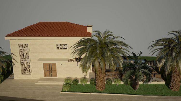 Urbanizovan plac 1200m2 ,sa započetom gradnjom dvije vile. Sveti Stefan, Budva. - Amfora Real Estate