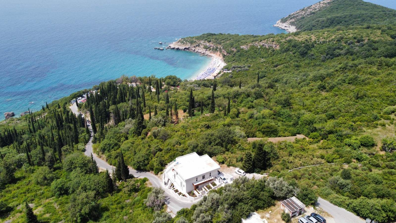 DROBNI PIJESAK,NOVA LUKSUZNA VILA SA BAZENOM I POGLEDOM NA MORE - Amfora Real Estate