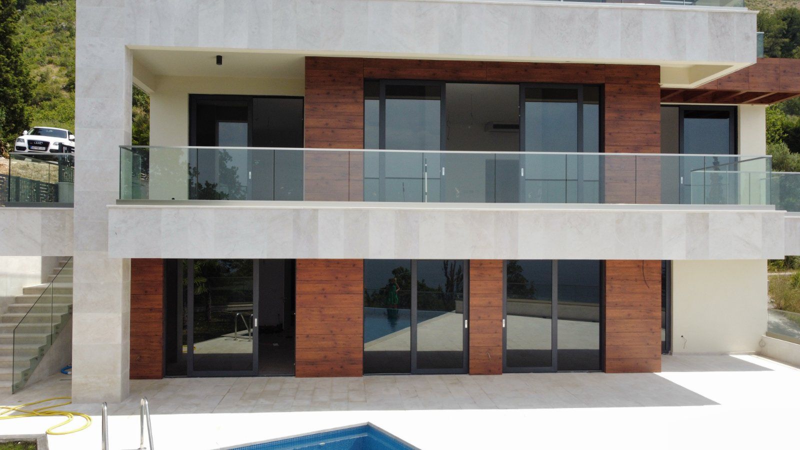 DROBNI PIJESAK,NOVA LUKSUZNA VILA SA BAZENOM I POGLEDOM NA MORE - Amfora Real Estate