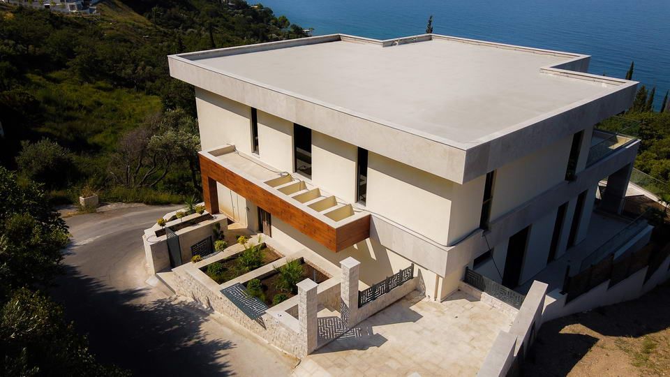 DROBNI PIJESAK,NOVA LUKSUZNA VILA SA BAZENOM I POGLEDOM NA MORE - Amfora Real Estate