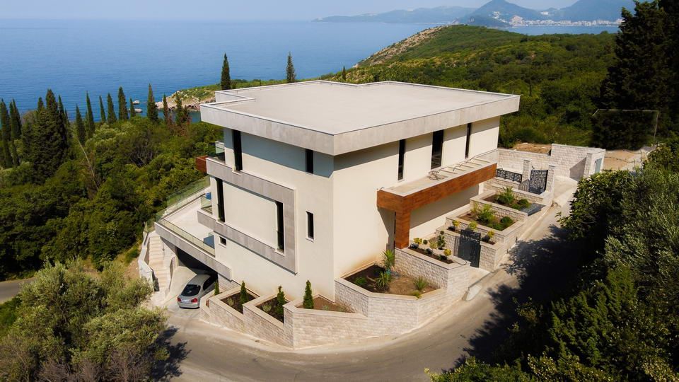 DROBNI PIJESAK,NOVA LUKSUZNA VILA SA BAZENOM I POGLEDOM NA MORE - Amfora Real Estate