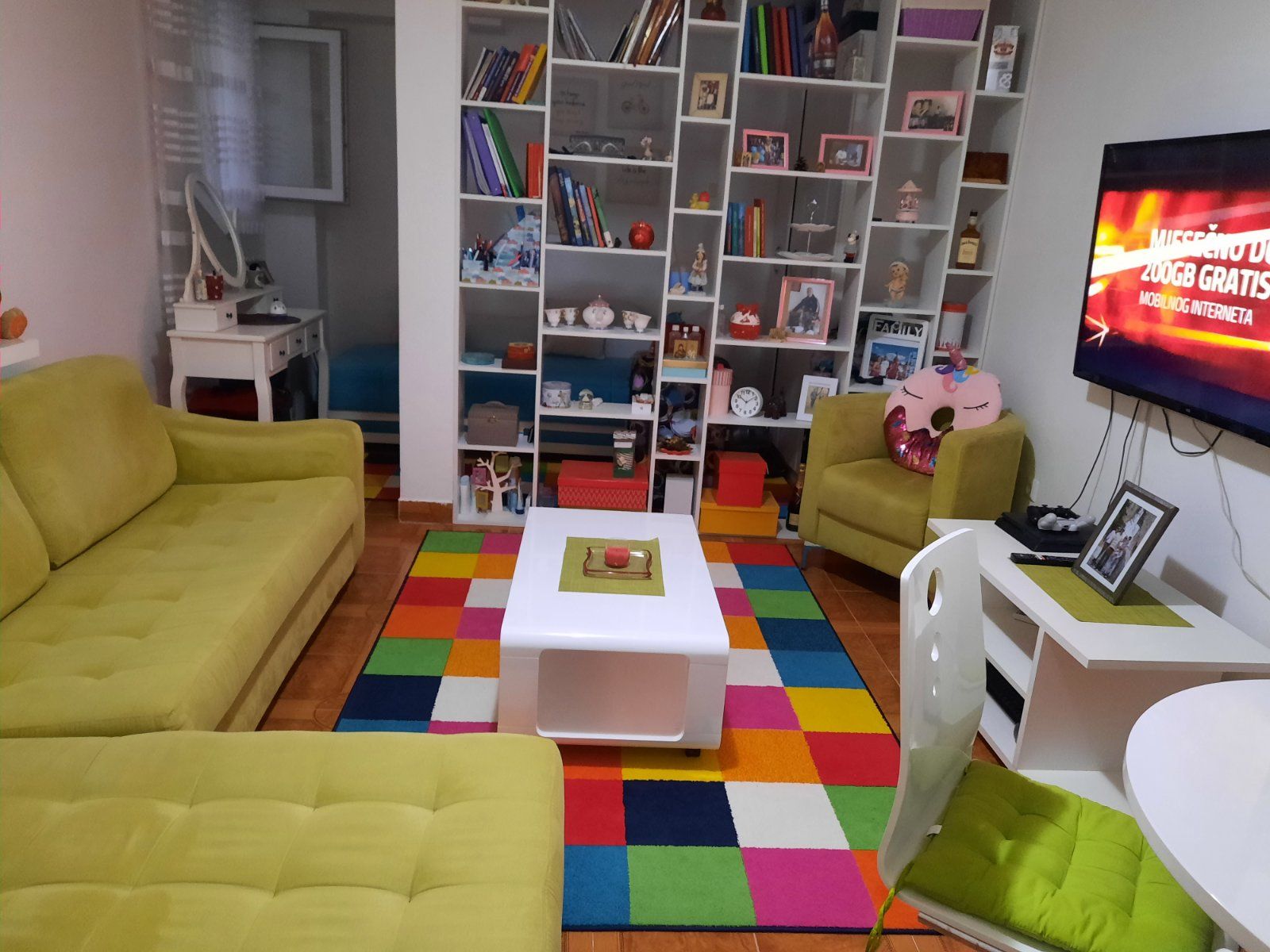 Jednosoban stan 43m² sa privatnim dvorištem 23m² – Golubovina, Budva - Amfora Real Estate