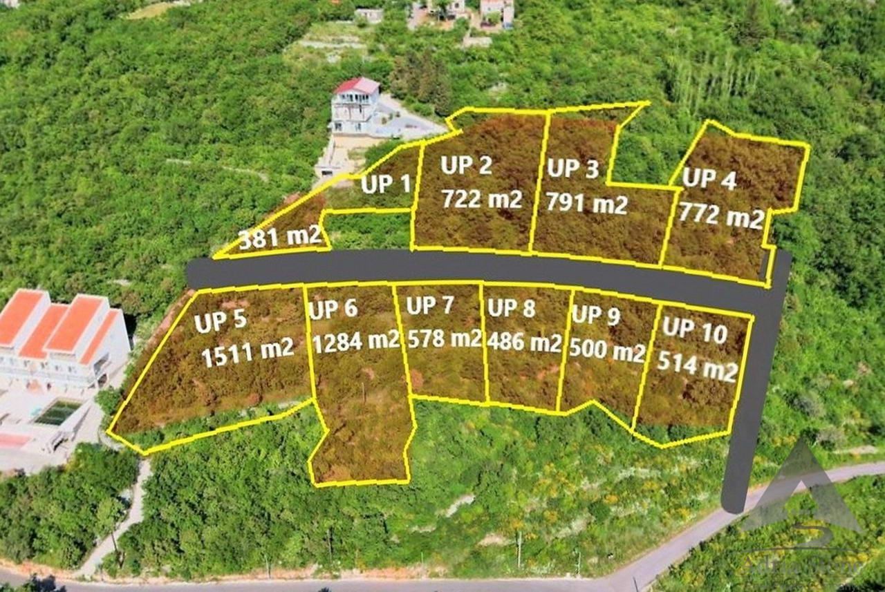 Placevi za izgradnju vila sa pogledom na more. Blizikuće. - Amfora Real Estate