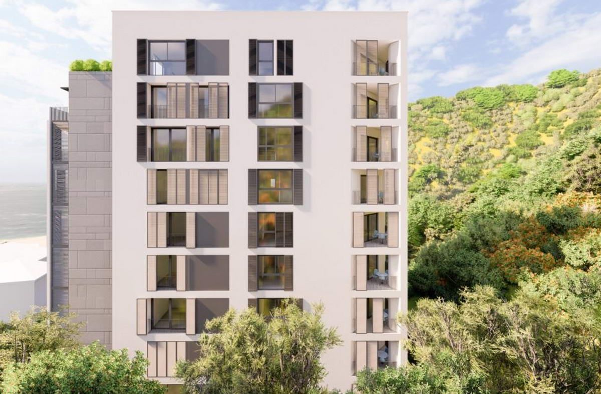 Na prodaju nov luksuzan jednosoban stan 43m2 blizu plaže u Rafailovićima - Amfora Real Estate